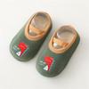 Baby Boys Girls Shoes First Walkers Winter Indoor Outdoor Slippers Infant Crib Floor Shoes with Rubber Sole Anti-slip