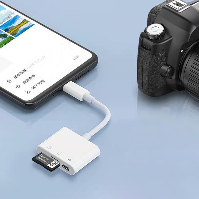 Адаптер Type-C Micro Tf Cf SD Card Reader Writer Compact Flash Usb-C для Xiaomi Huawei Macbook Windows Usb Type C адаптер