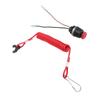 Outboard Safety Stop Switch Lanyard Metal Alloy 3A3068300 for Tohatsu 8 to 115HP Control Box