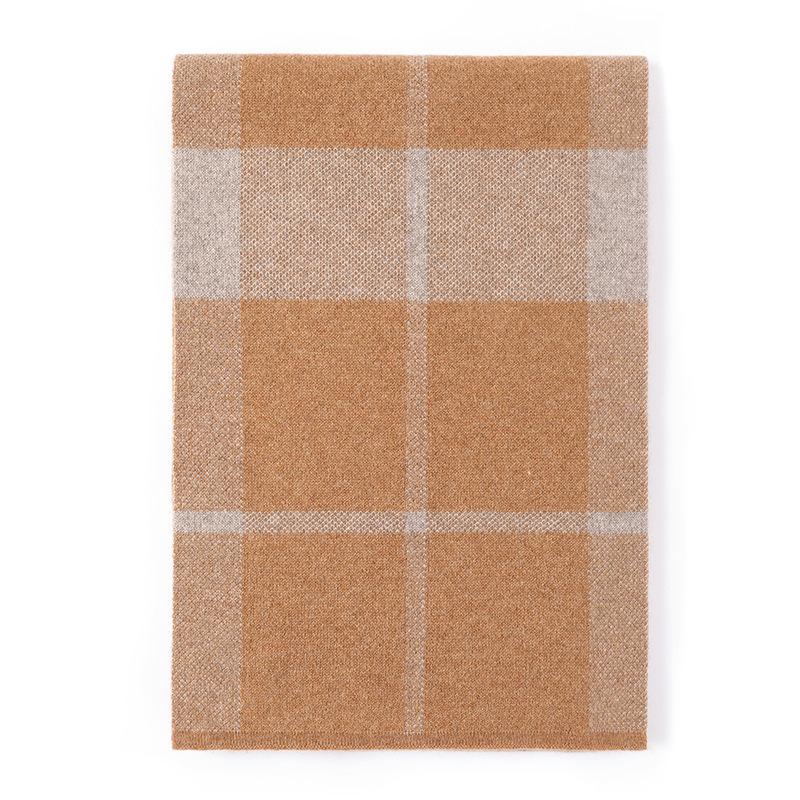 High-end Business Versatile Scarf Men's 2025 Winter New Wool Versatile Shawl Dual-purpose Cashmere Scarf