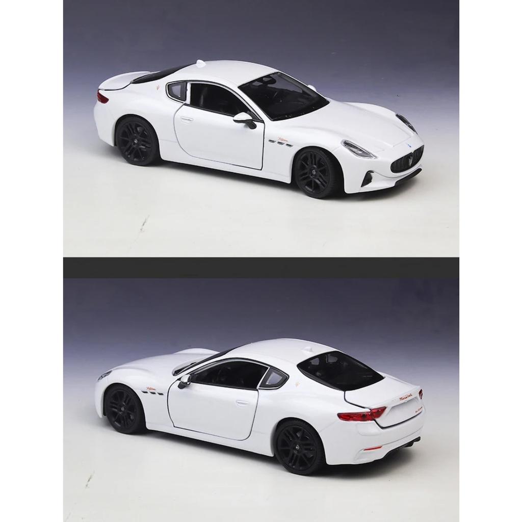 Welly 1/24 Maserati Granturismo Folgore 2023 Купе Сплав Спортивный Автомобиль Модель Литые Металлические Гоночные Автомобили Модель Автомобиля Детская Игрушка Подарок