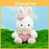 Rabbit Hat Plush Toy Cute Stuffed Animal Doll Cartoon Children Gift Birthday