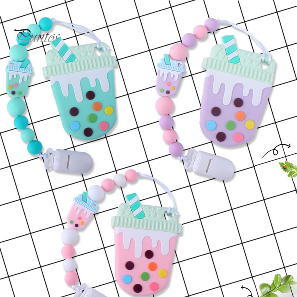 Puntos детское питание, силиконовые шарики, прорезыватель для мороженого, соска-клипса, игрушка-цепочка для прорезывания зубов