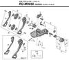 Комплект натяжных роликов SHIMANO Y5PV98160 и RD-M9000