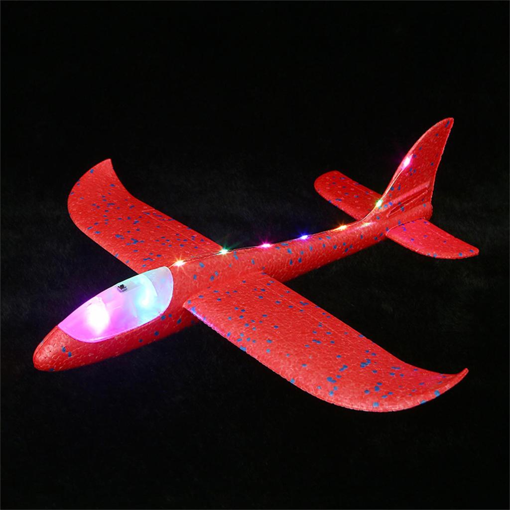 (Precious memory)Foam Throwing Glider Airplane Aircraft Toy Hand Airplane Model