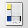 Плакат Мондриан композиция