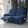 1/2 Seater Recliner Sofa Cover Elastic Velvet Relax Armchair Slipcover All-inclusive Lazy Boy Chair Covers Furniture Protector