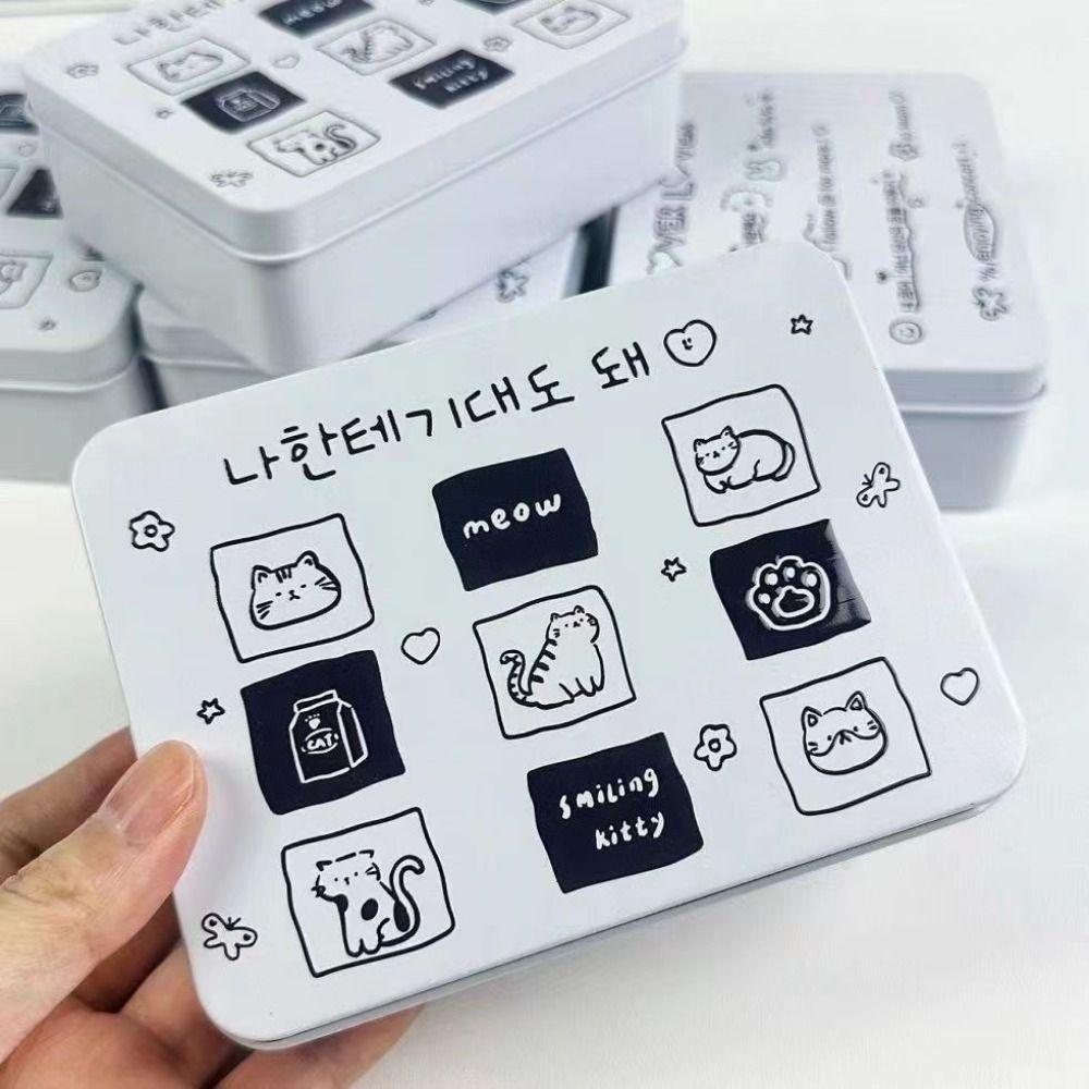 Большая емкость для хранения наклеек и лент, коробка для мультфильмов, офисные принадлежности, новое настольное хранилище