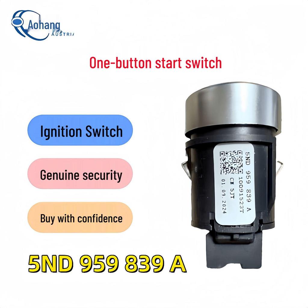 Volkswagen Tiguan One-Button Start Ignition Switch 5ND959839A