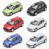 1/64 206 Model Car Vintage Vehicle Hatchback Diecast Car Collection Toy Station Vehicle Gift For Adults With Display Case