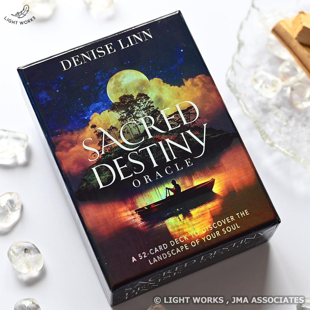 Sacred Destiny Oracle Special Edition Gold Edge Fortune Telling Oracle Cards with Japanese Instructions (Oracle Card Series)