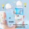 XUXU 3-in-1 Gentle Makeup Remover: Eye, Lip, Face Micellar Water Oil-Milk Deep Cleanser, Non-Irritating Formula 8051
