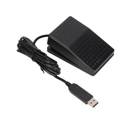USB ножная педаль USB одинарная механический переключатель со световым индикатором стандартный HID программируемый ПК клавиатура мышь