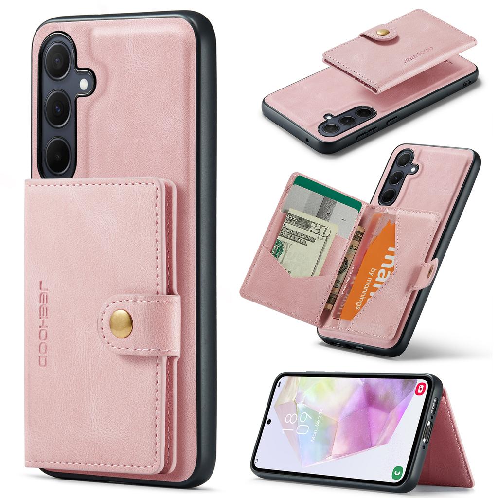 Чехол для Samsung Galaxy A35 5G с карманом для карт, ретро кожа+ТПУ, чехол для телефона
