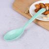 Plastic Pudding Party Dessert Ice Cream Kitchen Utensil Wheat Straw Spoon Spoon Scoop Rice Scoop