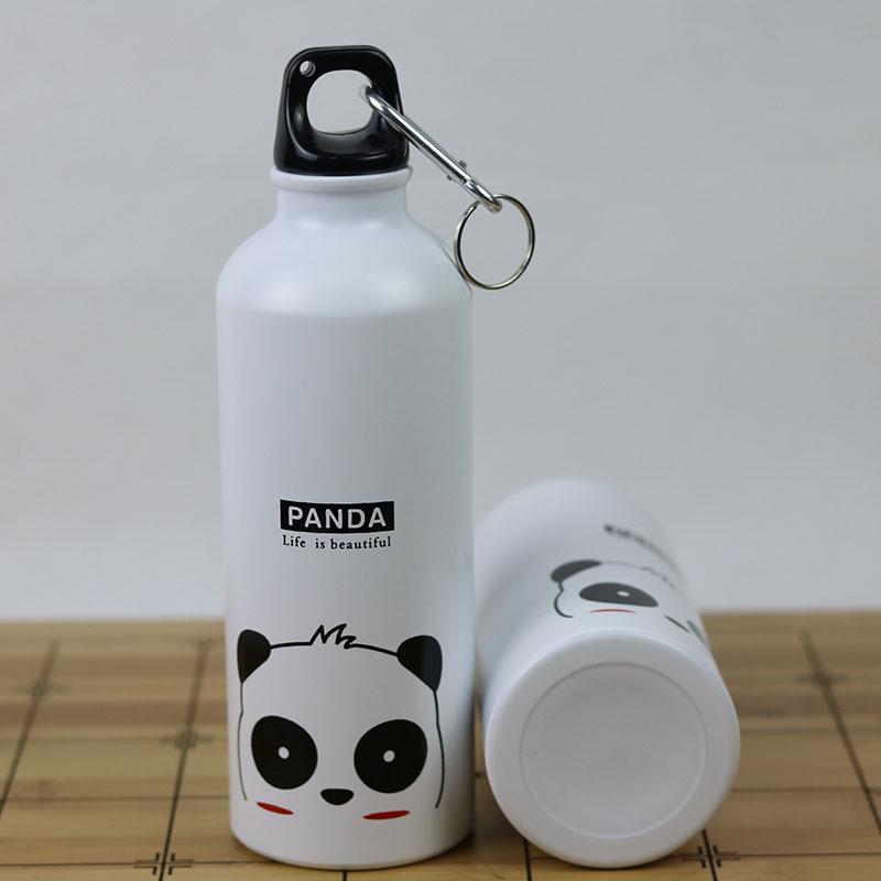 Aluminum Wide Mouth Sports & Camping Water Bottle - Paintable, Outdoor Portable Cycling Cup