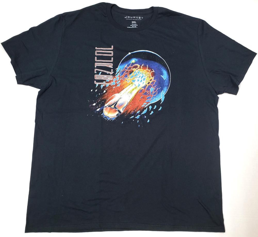 JOURNEY T-shirt Licensed Classic Rock Tee Men's 2XL Black New Unisex T-Shirt