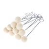 Metal Handle Leather Wool Balls Brush Dyeing Sponge Painting Brush  Painting Applications