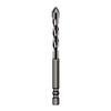 Home Improvement Hex Shank Drill Bit Wood Drill Bit Suitable For Various Materials Tilted Head Design Staggered Edge