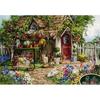 Puzzle Life Flower Garden Picture Puzzle 51x73.5cm 1000 Pieces, Korean Popular Puzzles