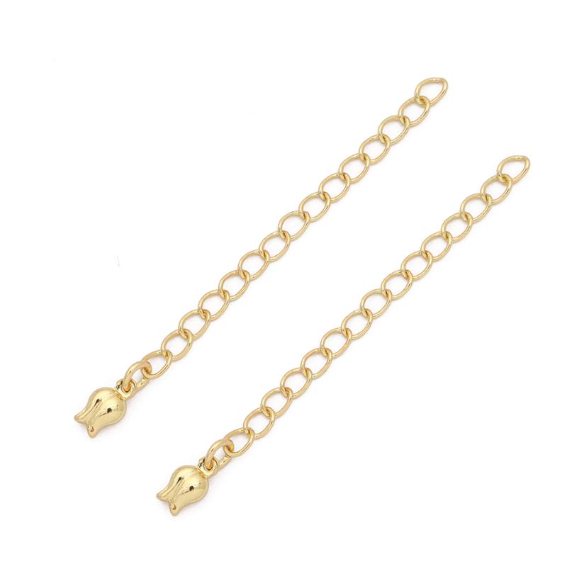 Медная цепочка для изготовления ювелирных изделий своими руками, браслет, ожерелье