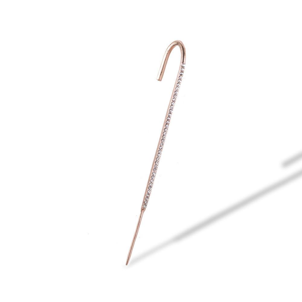 Minimalist Ear Stylish Cuff Earrings With Rhinestones For Weddings Gifts And