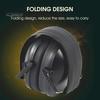 Shooting Ear Muff Noise-reduction Hearing Protection Foldable Anti-noise Protection Ear Protector for Workplace