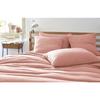 Golden Polka Dot Decorative Pillowcase "Gaïa Chic" 60 X 60 Cm &; 50 X 70 Cm "Cotton Gauze" - Gaïa Chic Peach Pink - 50 X 70 Cm