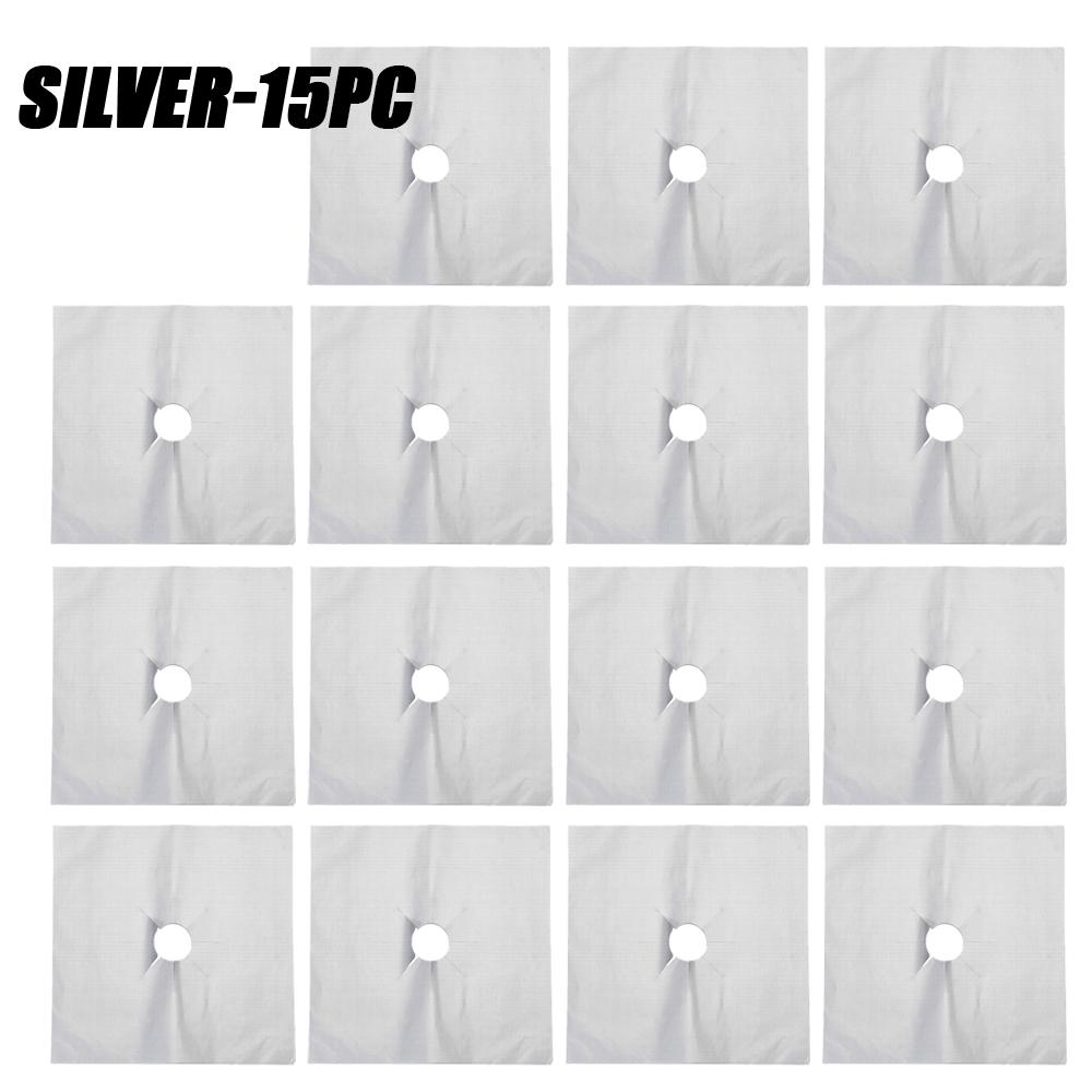 5/15 шт. Грязеотталкивающие Термостойкие Антипригарные Защитные Накладки для Газовой Плиты Антипригарные Многоразовые Защитные Накладки от Царапин