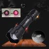 NEW 400 Yards Zoomable Focus 7 Watt 850 Nm LED Infrared Radiation IR Lamp Night Vision Flashlight Torch Linterna