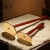 Professional Body Massage Tool Brass Gua Sha Scraper, Long Handle for Back Portable Self Care Equipment Neck, Meridian Relaxation Stick Care, Home Spa