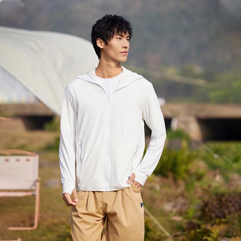 Одежда от солнца из ледяного шелка Женская одежда из оригинальной пряжи 'облако' С ощущением льда UPF50+ одежда от солнца Защита от УФ-лучей Съемный козырек Одежда для кожи