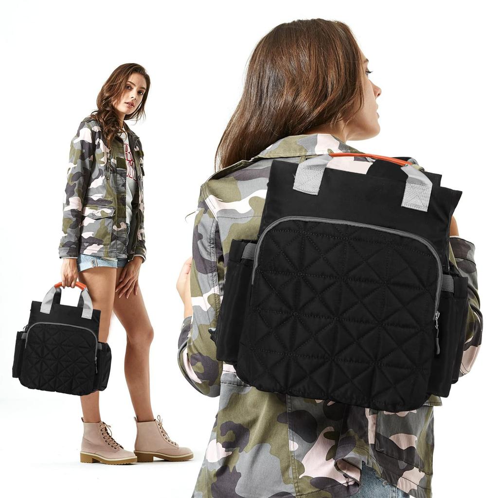 Большой дорожный подгузник включает в себя сиденье для смены подгузников и ремень для коляски [SONARIN] Сумка для мам, вместимость, многофункциональная, водонепроницаемая, сумка, сумка для мам,