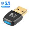 USB Bluetooth 5.4 Adapter Receiver Transmitter Drive Free for PC Speaker Wireless Mouse Keyboard Music Audio