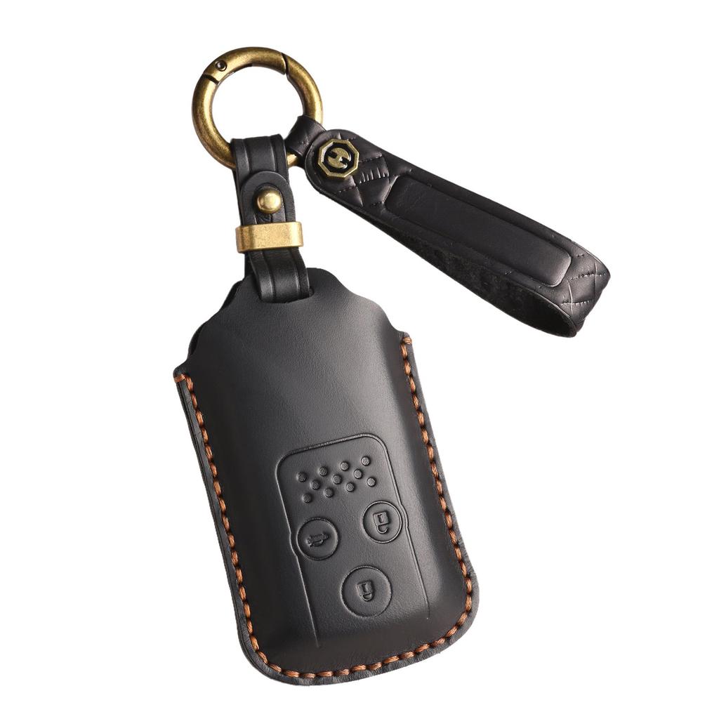 Vintage Leather Key Cover for 2011-2013 Honda Accord