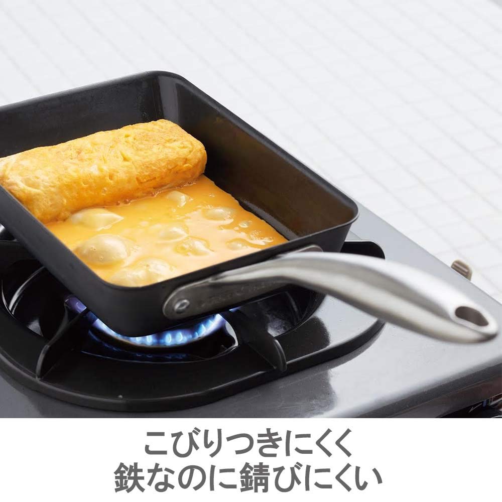 Vita Craft Vita Caft Super Iron Tamagoyaki Egg Pan Made In Japan Craftsman Spatula Drawing Gas IH Compatible 2009 Rust-resistant, Non-stick