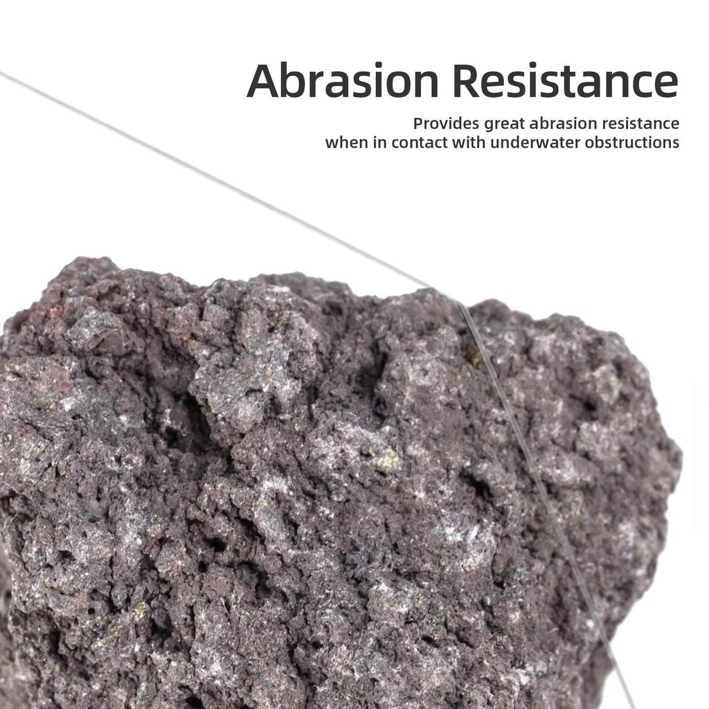 Леска для рыбалки из моноволокна SF, прочная леска из нейлона, прозрачная леска для соленой и пресной воды, 25 фунтов