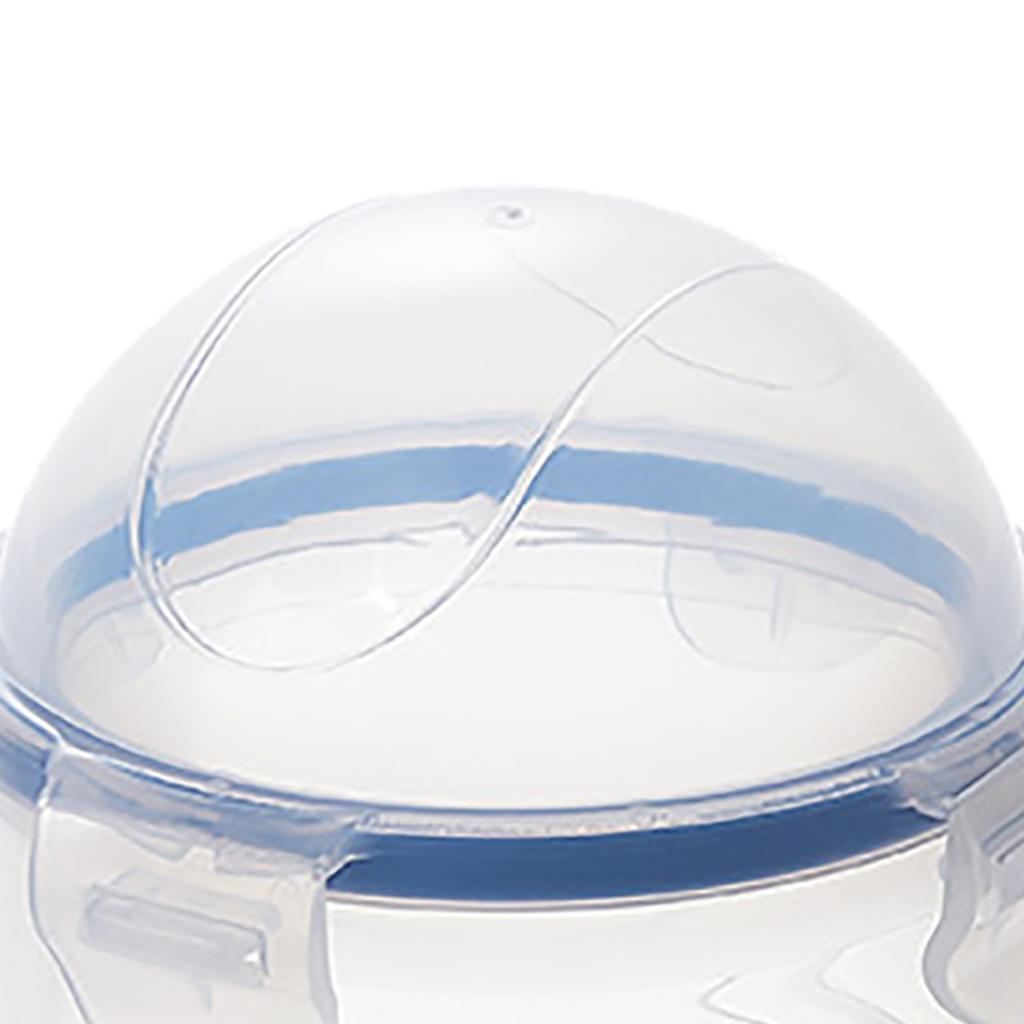 Small Fruit Vegetable Storage Container Microwave Safe Plastic Onion Storage Container with Lid for Onion Tomato Lemon