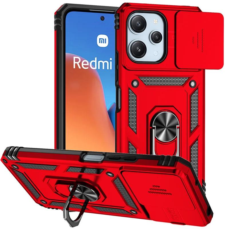 Для Xiaomi Redmi 13C 12C 12 11A 10C 10A NOTE10 9S 11S PRO 8PRO 9S 9PRO 9PROMAX чехол автомобильный магнитный металлический держатель кольцо задняя крышка