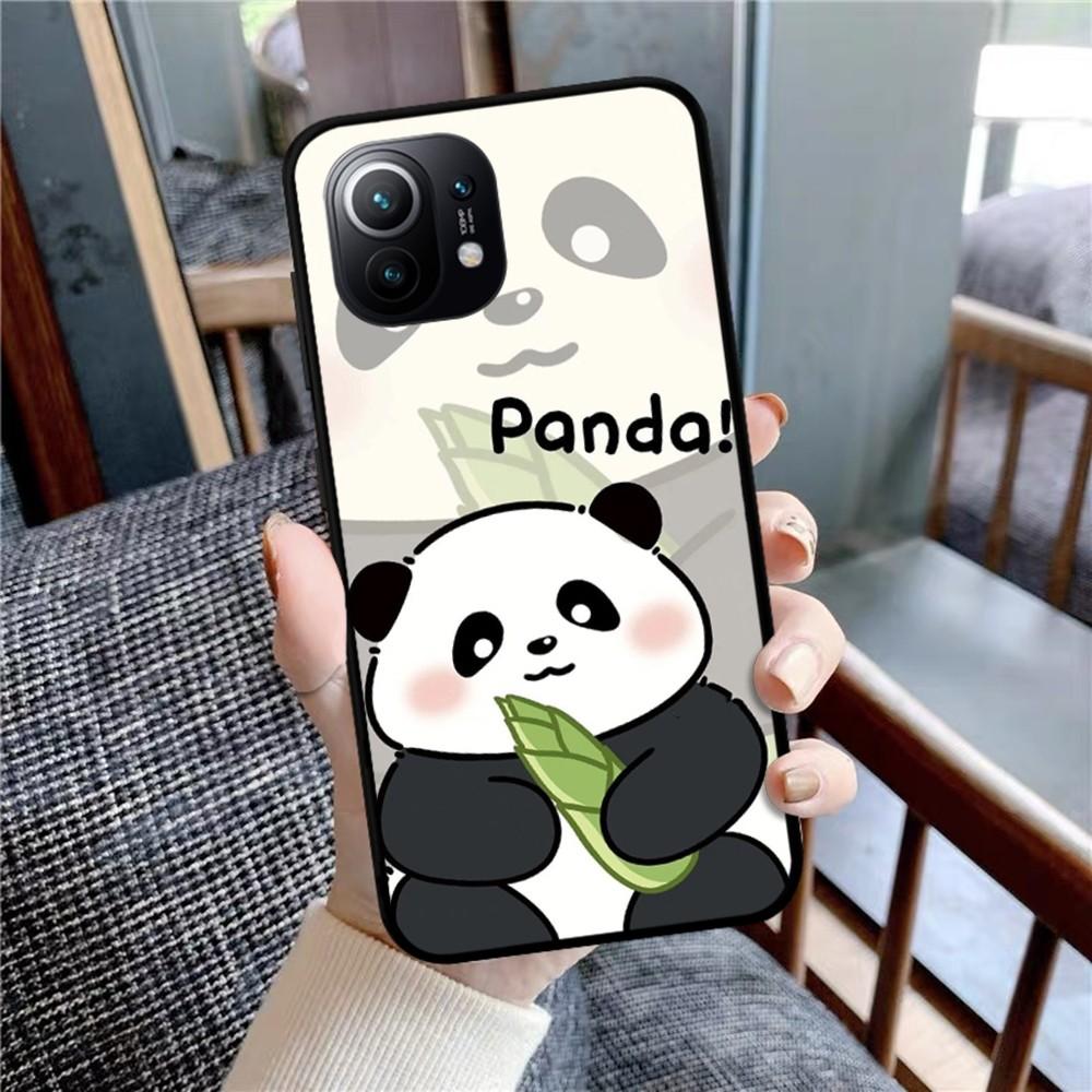 Panda Cute Phone Case For Samsung S 20 21 22 23 Plus Ultra For Redmi Note 8 9 10 11 For Huawei Y 5 6 9