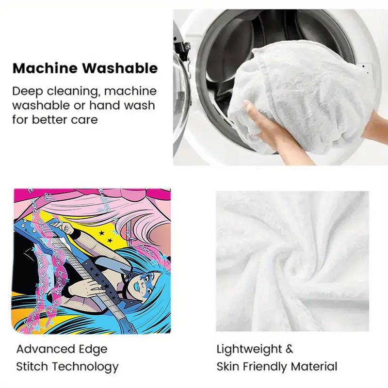 Jem 2D Flat Pattern Flannel Blanket High quality All Seasons Warmth and Comfort Perfect for Christmas Gifts.DMT0925117
