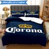 3PCS Corona Extra Bedding Set 2D Printing (Includes 1 Duvet Cover + 2 Pillowcases Coreless), Bedroom decor,Fan gift