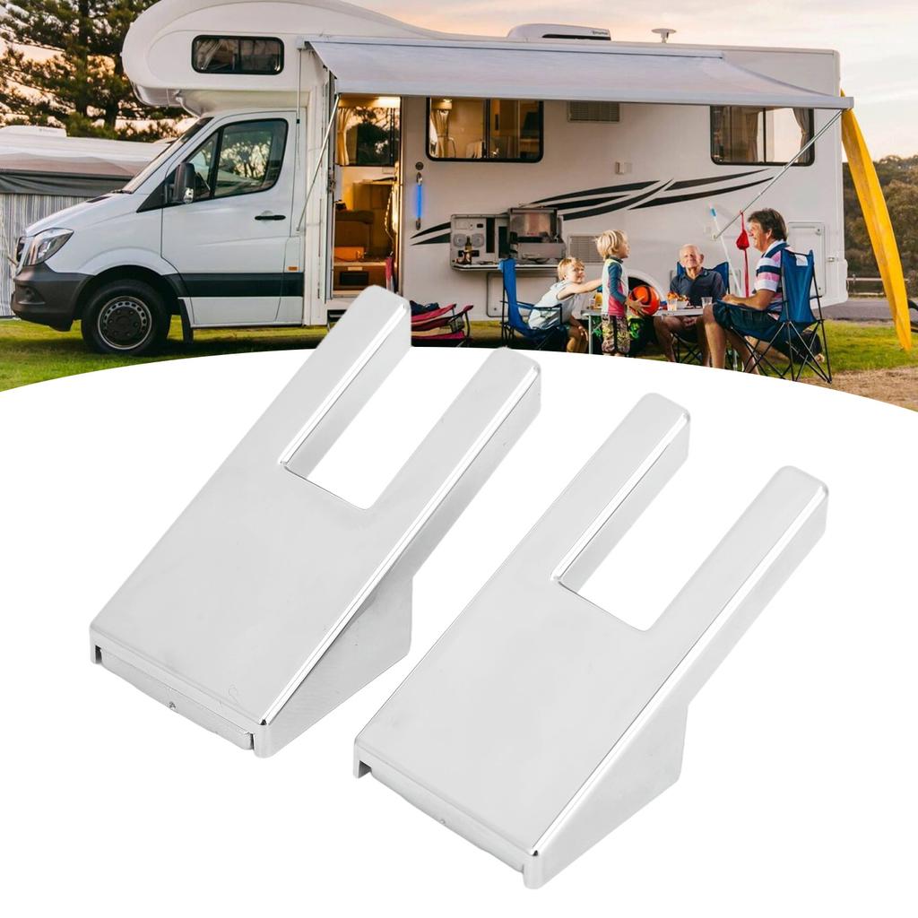 2 Pcs RV Coat Hooks 15LB Maximum Load Bearing Wall Hanging Screw Mount Hook Rack for Motorhomes Boat