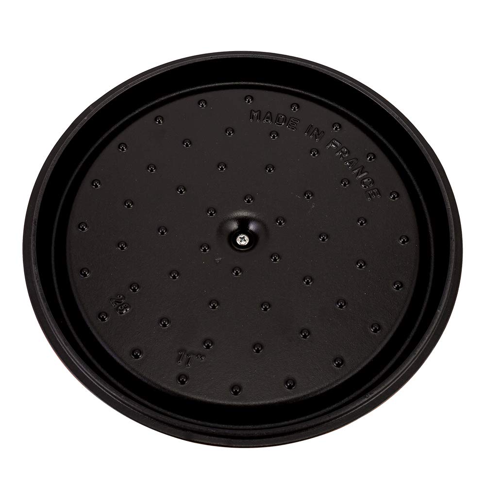 Staub Pico Cocotte Round 28cm Cinnamon 11028806 Pot Enamel Pot Rund Brater Cinnamon Pico Cocotte Stylish Pot Pan Cookware Kitchen Supplies [Staub]