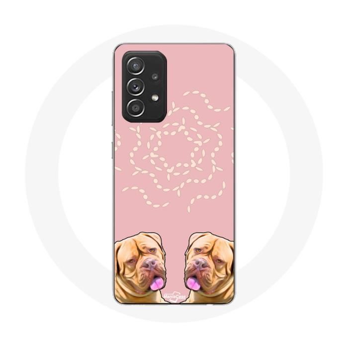 Case - Samsung - Galaxy A52 - Bordeaux Mastiff - Symmetrical - Flexible