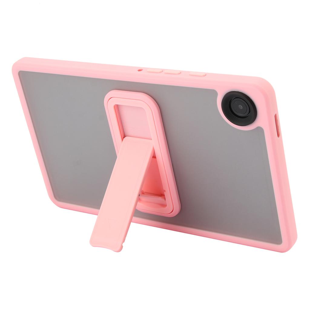 For Samsung Galaxy Tab A9 Case with Kickstand TPU+PC Skin-Touch Tablet Cover