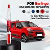 Для Citroen Berlingo Ремонтная ручка для краски Подкрашивание Удаление царапин Сделай сам Автоаксессуары Серый Белый Синий Черный Платиновый Серый Зеленый