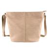 Женская сумка-ведро Lizdays из искусственной кожи, вместимостью B5 (Серый Бежевый)