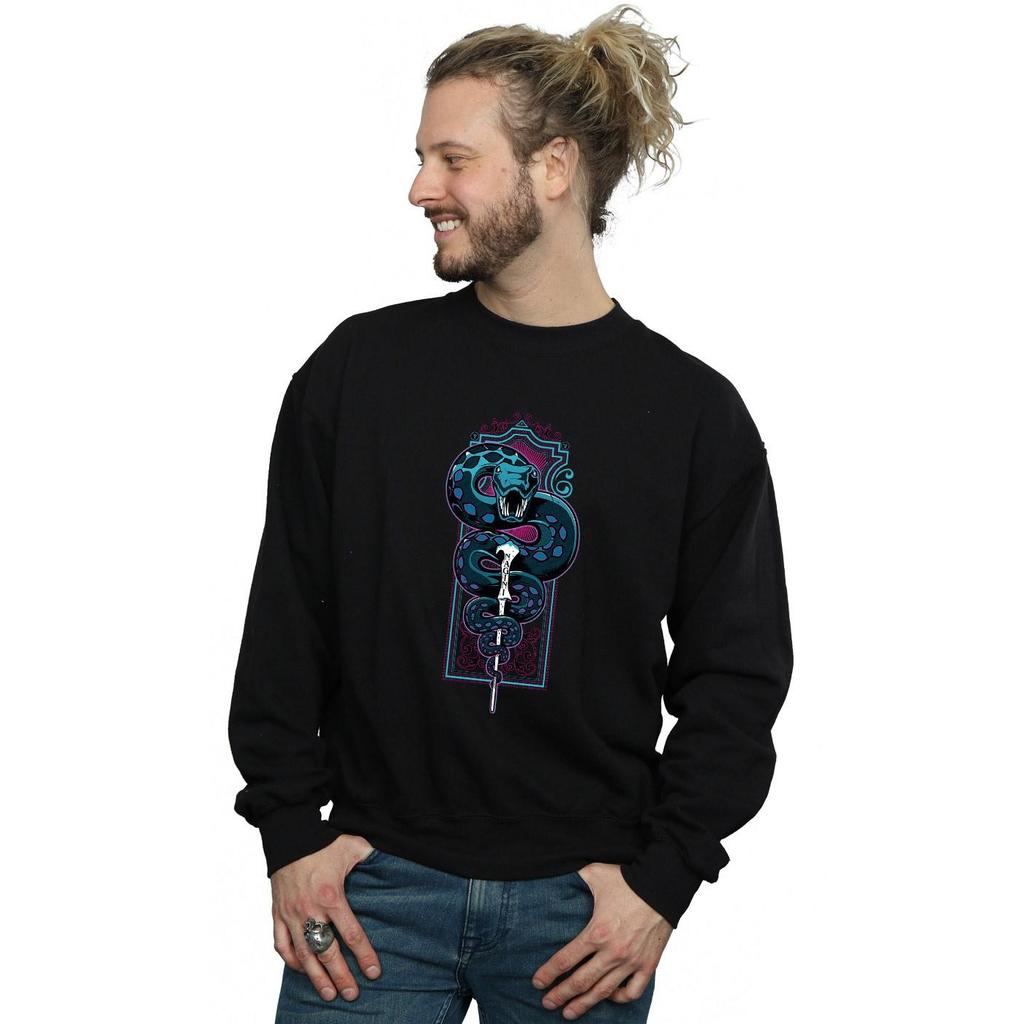 Harry Potter Mens Neon Nagini Sweatshirt