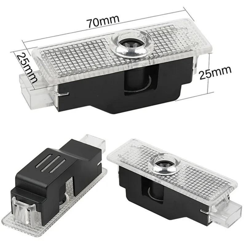 2PCS LED Car Door Welcome Lights for BMW M Power M3 F80 2012- Projector Courtesy Ghost Shadow Lamp Interior Accessories